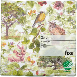 Servett 33cm Skansen