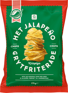 Chips Grytfriterade Jalapeno
