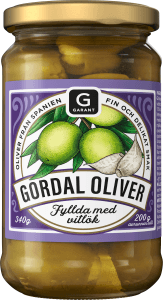 Gordal Oliver Vitlök