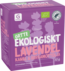 Te Lavendel, Kanel och Bergamott EKO
