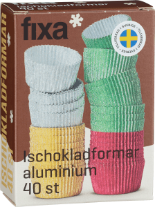 Ischokladform Aluminium