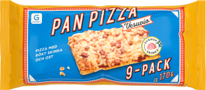 Pan Pizza Vesuvio Fryst 9-p