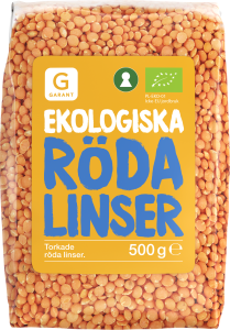 Linser Röda Torkade EKO