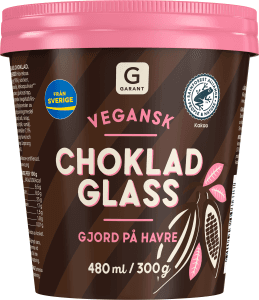 Choklad Veganglass Glass