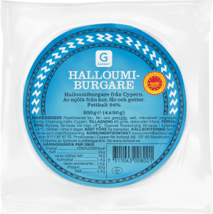 Halloumiburgare 4x50g