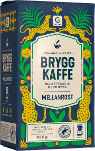 Bryggkaffe Mellanrost 100% Arabica