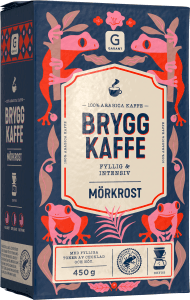 Bryggkaffe Mörkrost 100% Arabica