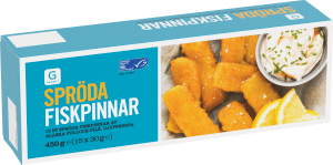 Fiskpinnar Spröda Frysta/15-pack