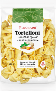 Tortelloni Ricotta Och Spenat