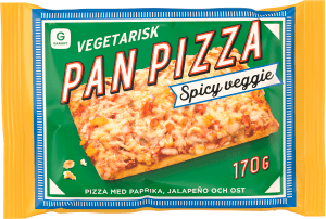 Pan Pizza Spicy Veggie Fryst