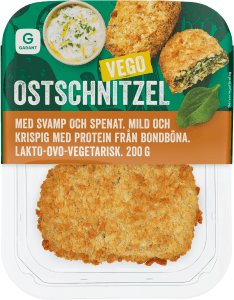 Svamp&spenat Ostschnitzel
