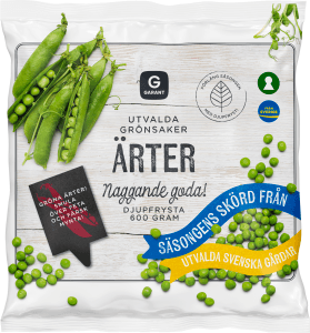 Svenska Ärtor Fryst