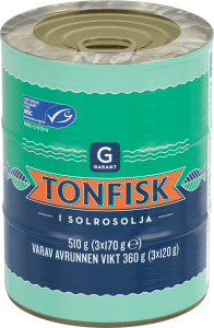 Tonfisk i Olja 3p