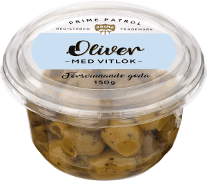 Oliver med Vitlök