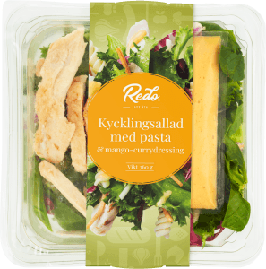 Kycklingcurry Sallad