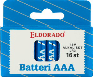 Batterier Aaa 16p
