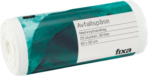 Avfallspåse Vit 30l