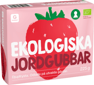 Jordgubbar Ekologiska Frysta