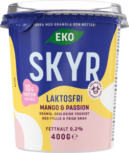 Mango Passion Skyr Laktosfri 0,2% Eko