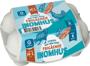 Ägg Frigående Inomhus Medium/large