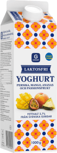 Yoghurt Persika & Mango Laktosfri 2,6%