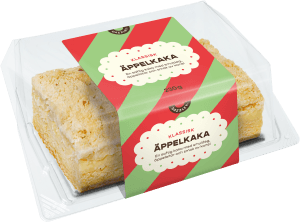Äppelkaka Fryst