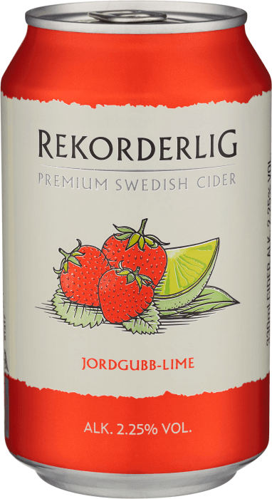 Jordgubb & Lime 2,25% Cider