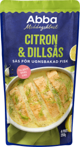 Middagsklart Citron & Dillsås för Ugnsbakad Lax