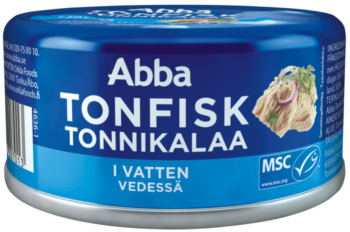 Tonfisk Filébitar i Vatten MSC