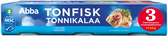 Tonfisk Vatten 3-p