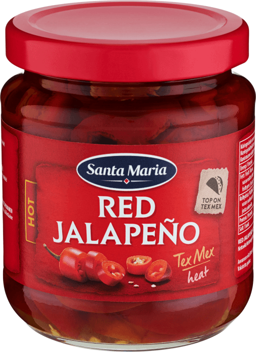 Jalapeño Röd Het