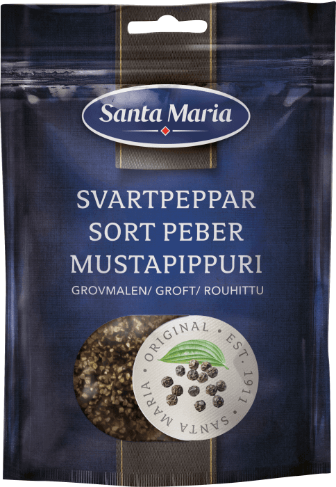 Svartpeppar Grovmalen