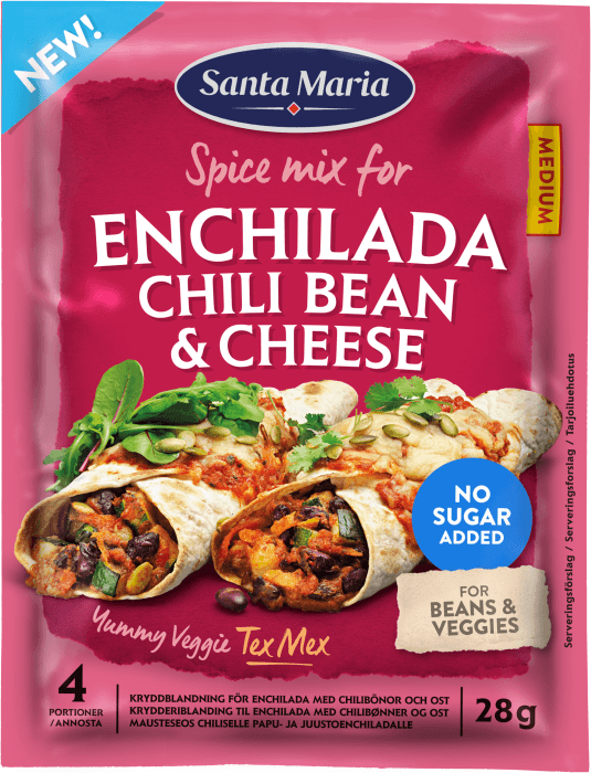 Spice mix Chili Bean Cheese Enchilada