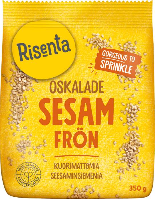 Sesamfrön Oskalade