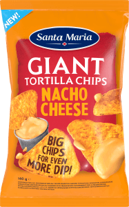 Giant Tortilla Chips Nacho Cheese