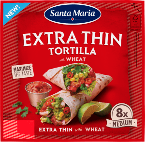 Extra Thin Tortilla Wheat