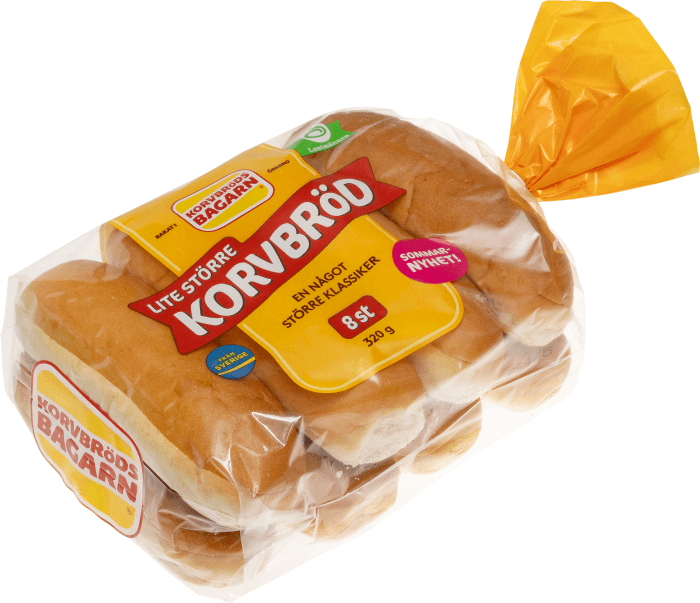 Lite Större Korvbröd 8-p