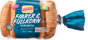Korvbröd Fiber & Fullkorn 10-p