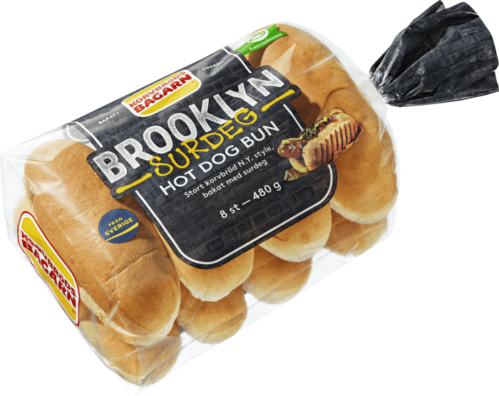 Brooklyn Hot Dog Bun 8-p