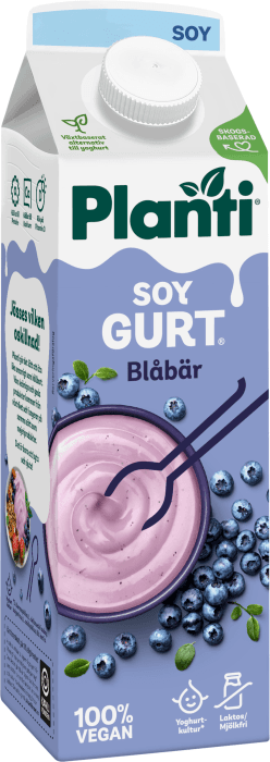 Soygurt Blåbär 1,9%