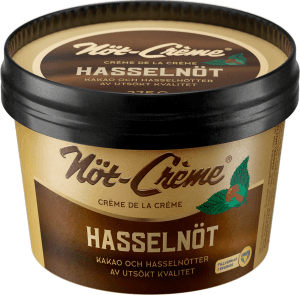 Hasselnötskräm Créme de la créme