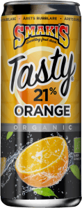 Kolsyrad fruktdryck Tasty Apelsin Eko