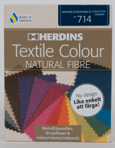 Textilfärg Natural fibre Marinblå