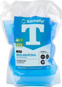 Spolarväska Blå färdigblandad i påse