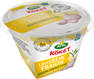 Crème Fraiche Dragon, Citron & Vitlök 11%