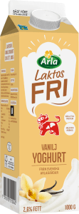 Yoghurt Vanilj Laktosfri 2.6% Ko