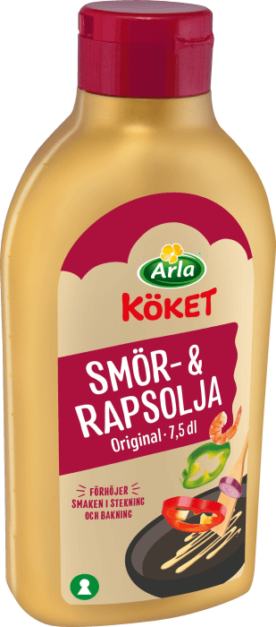 Smör & Rapsolja Flytande 80%