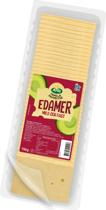 Edamer Familjefavoriter Skivad 23%
