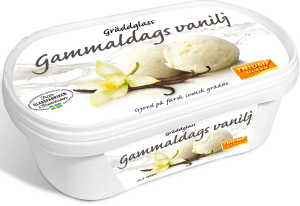 Gräddglass Gammaldags Vanilj