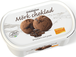 Gräddglass Mörk Choklad